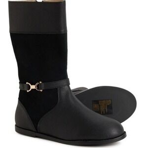 JANIE & JACK Little Girls Riding Boots NEW no Box Leather Riding Boots 5T